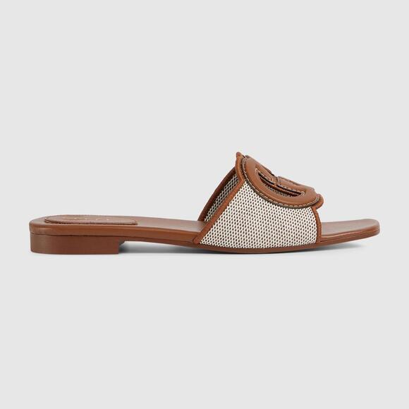 Gucci Interlocking G Slide Sandals(Please request your size for purchasing)